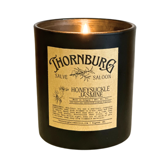 Honeysuckle Jasmine | 8oz Coconut Wax Non-Toxic Candle